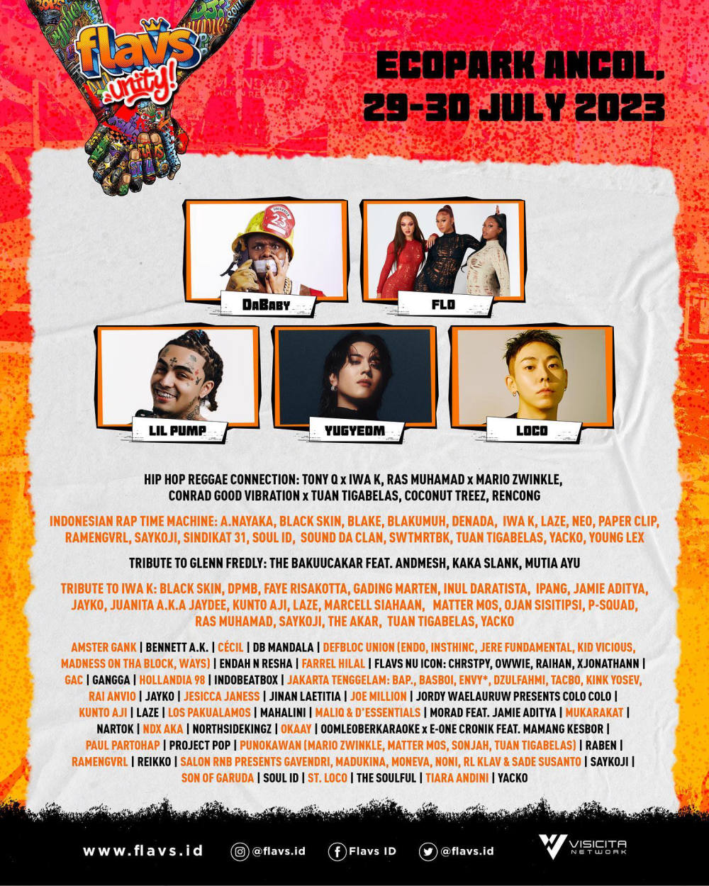 FLAVS Unity: Festival Hip Hop Terbesar Tahun Ini dengan Line-up Penuh! FLAVS Unity: Festival Hip Hop Terbesar Tahun Ini dengan Line-up Penuh!