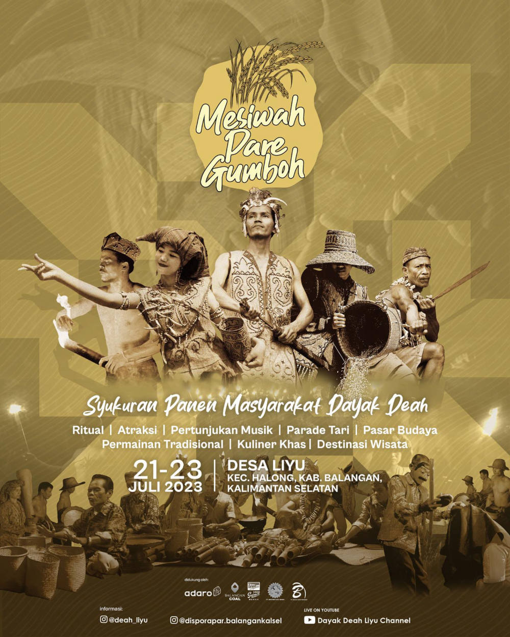 Ritual Sakral Mesiwah Pare Gumboh di Kalimantan Selatan Ritual Sakral Mesiwah Pare Gumboh di Kalimantan Selatan