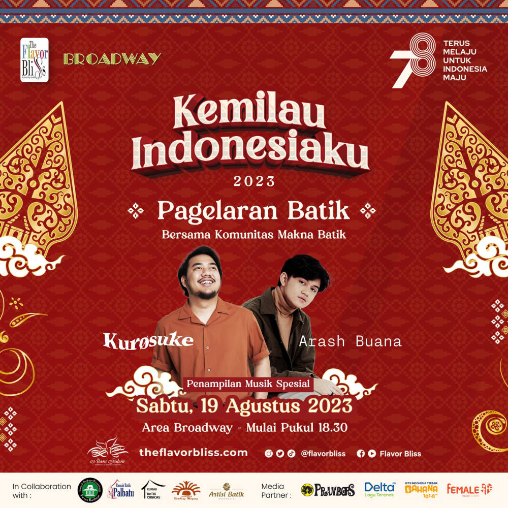 Semarak Kemilau Indonesiaku 2023: Broadway – The Flavor Bliss Alam Sutera Meriahkan Pesta Kemerdekaan Republik Indonesia