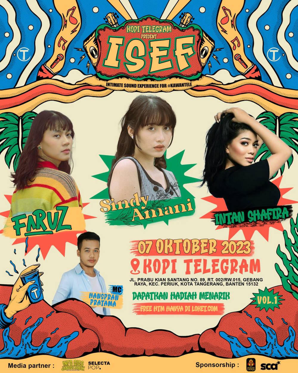 ISEF #Vol.01: Pengalaman Mendalam Musik dengan Pendekatan Edukatif di Acara “Intimate Sound Experience For #kawantele”