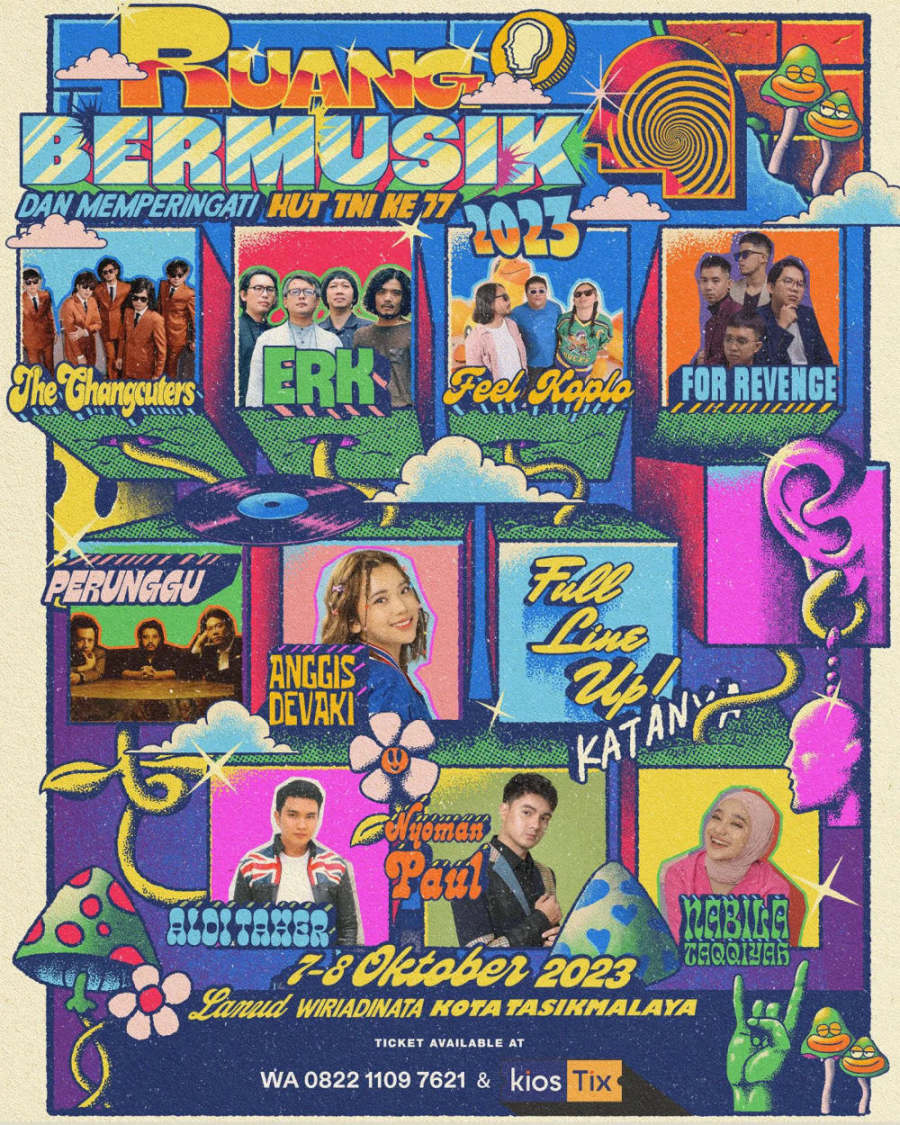 Festival Musik ‘RUANG BERMUSIK 2023’ Akan Meriahkan Perayaan Hut TNI ke-78