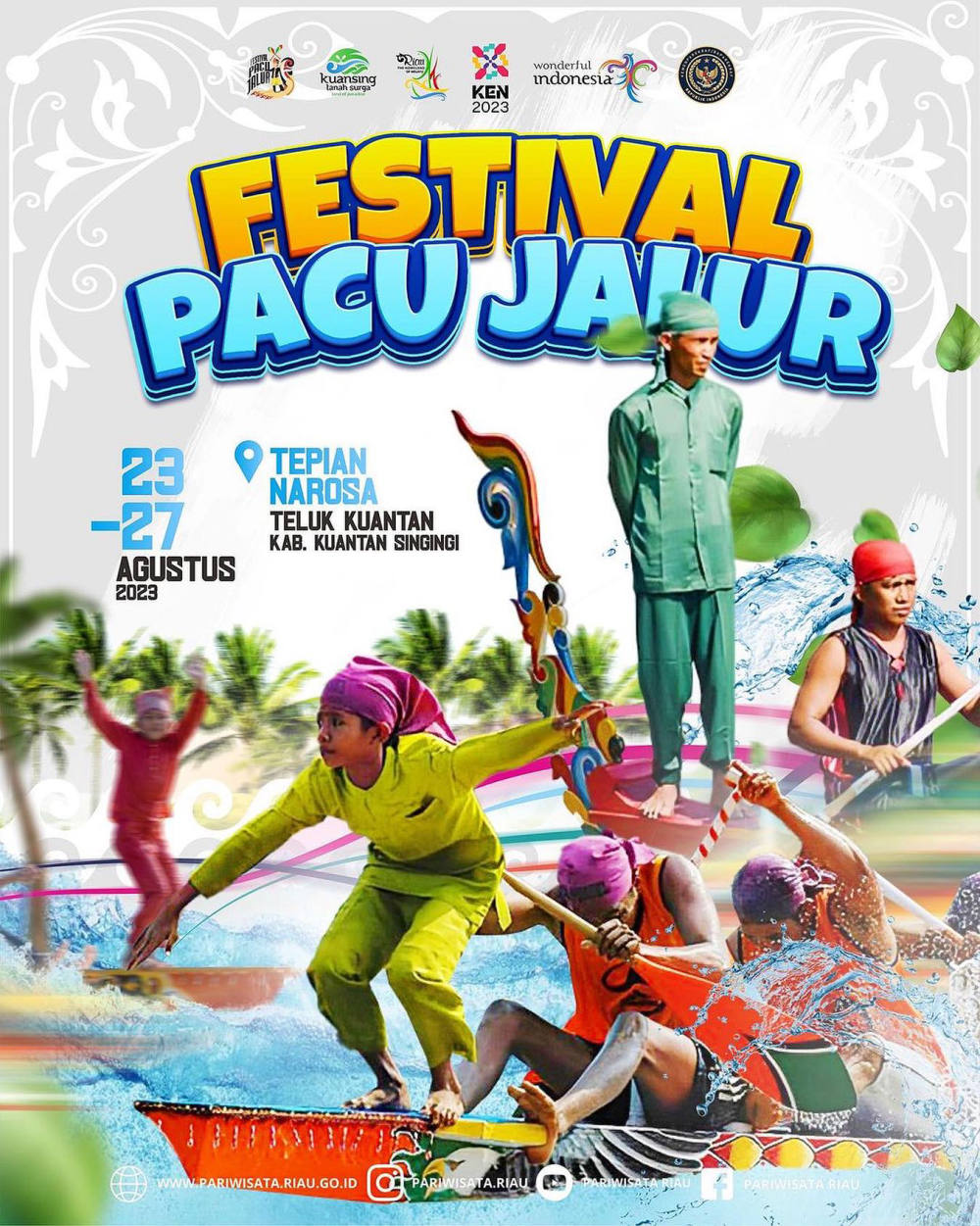Festival Pacu Jalur: Simbol Kebudayaan dan Persaudaraan di Tepian Narosa, Teluk Kuantan