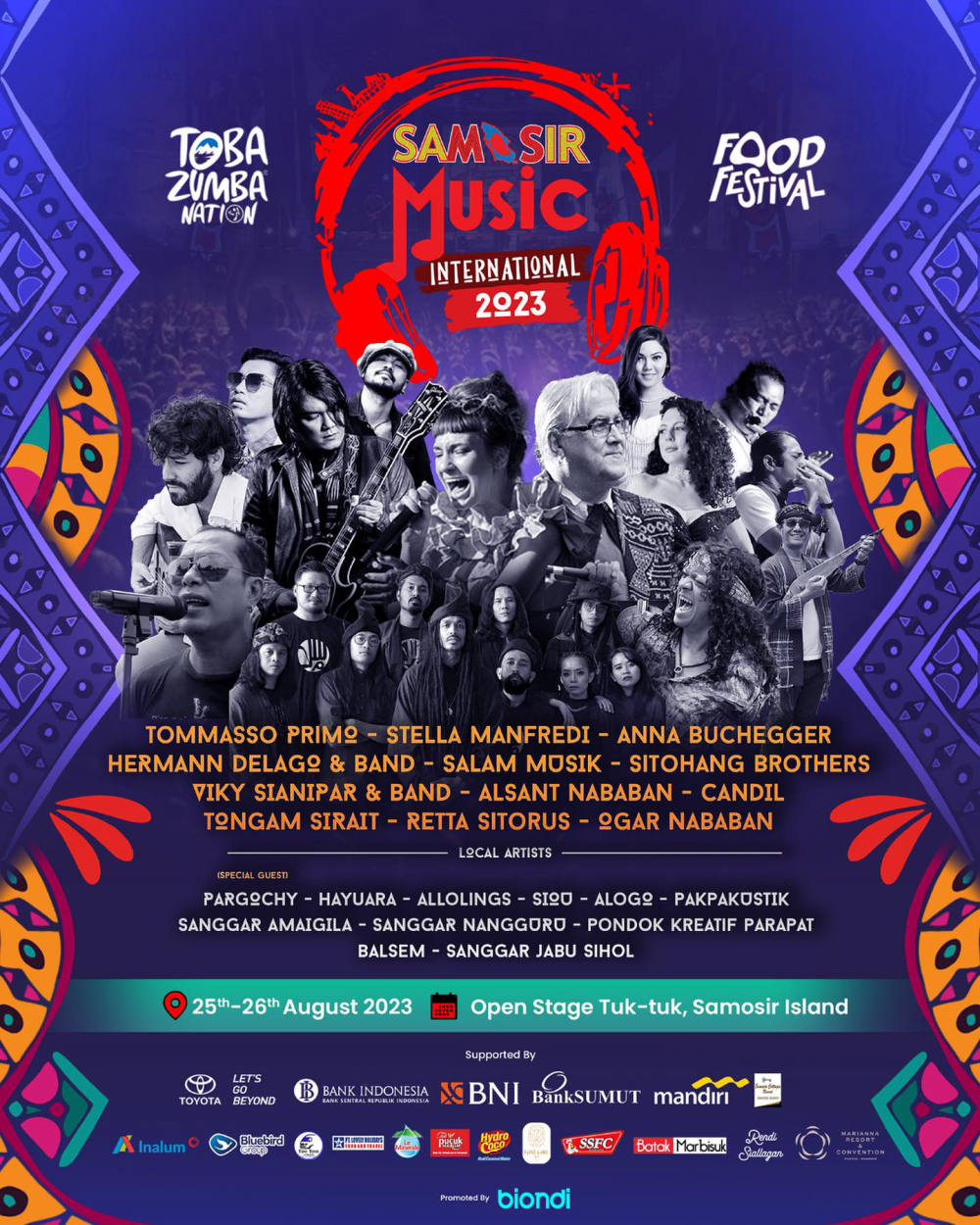Samosir Music International 2023: Mengguncang Panggung Musik dengan Ragam Genre dan Tradisi Lokal