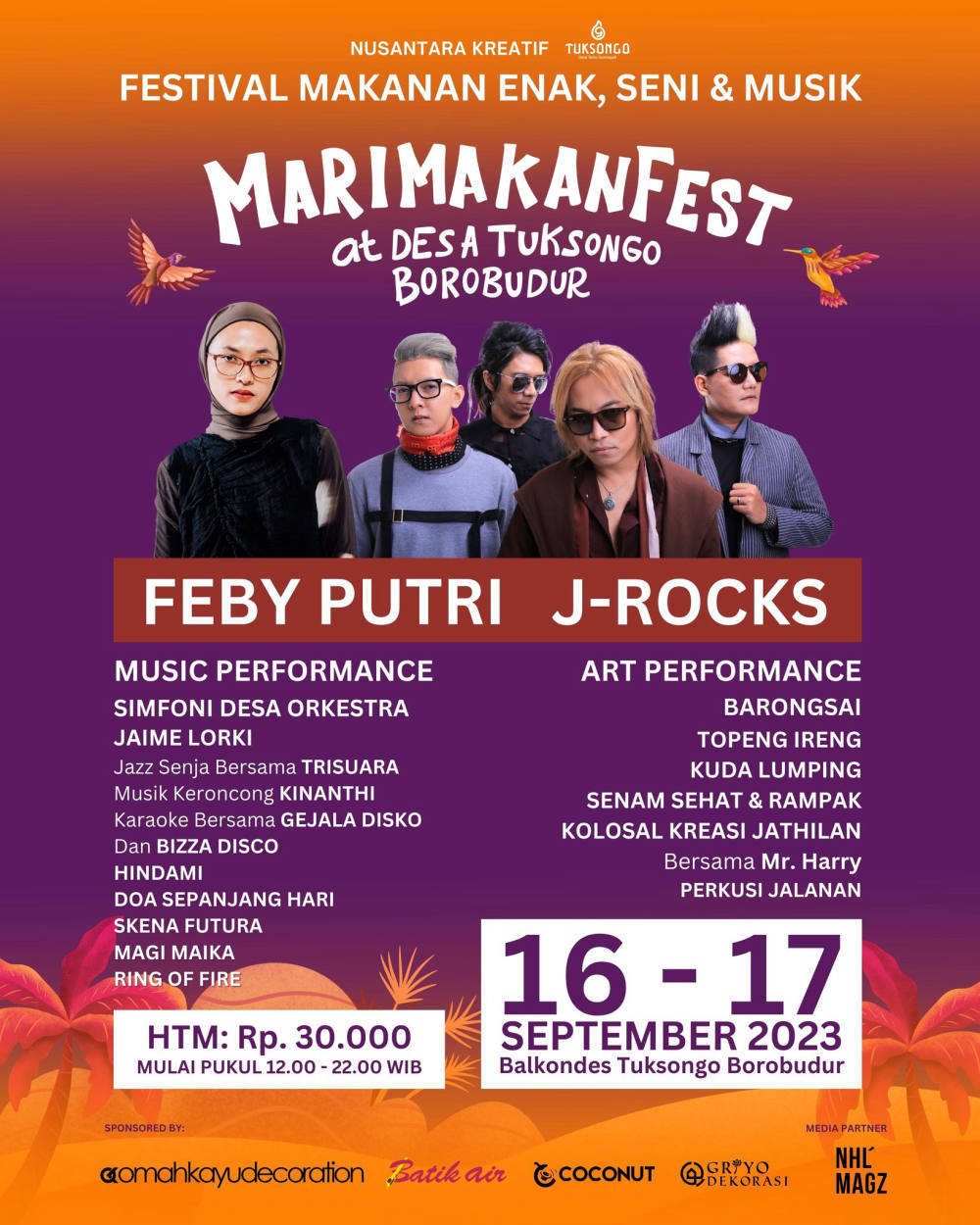 MarimakanFest di Desa Tuksongo, Borobudur, Kabupaten Magelang pada 16-17 September 2023