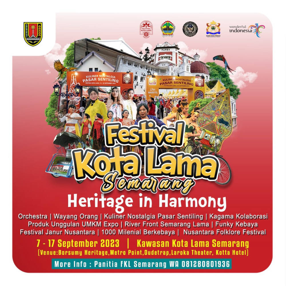 Pemerintah Kota Semarang Bersiap Menggelar Festival Kota Lama Semarang dengan Tema “Heritage In Harmony”