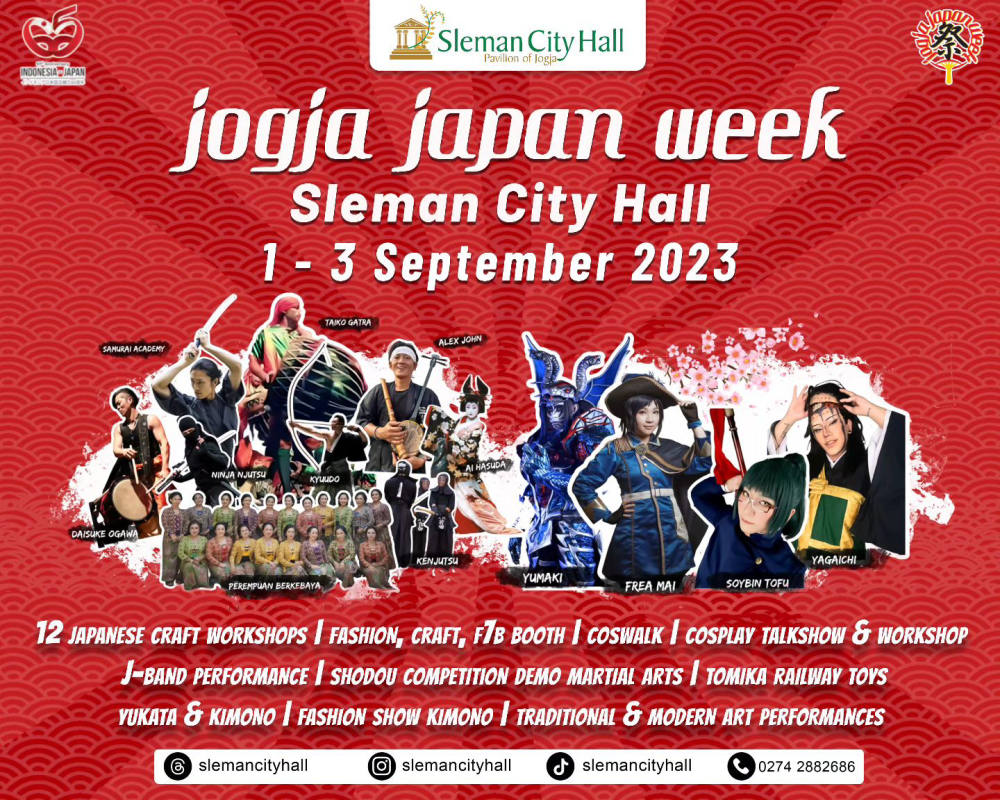 Jogja Japan Week 2023: Festival Jejepangan Terbesar di Jawa Tengah