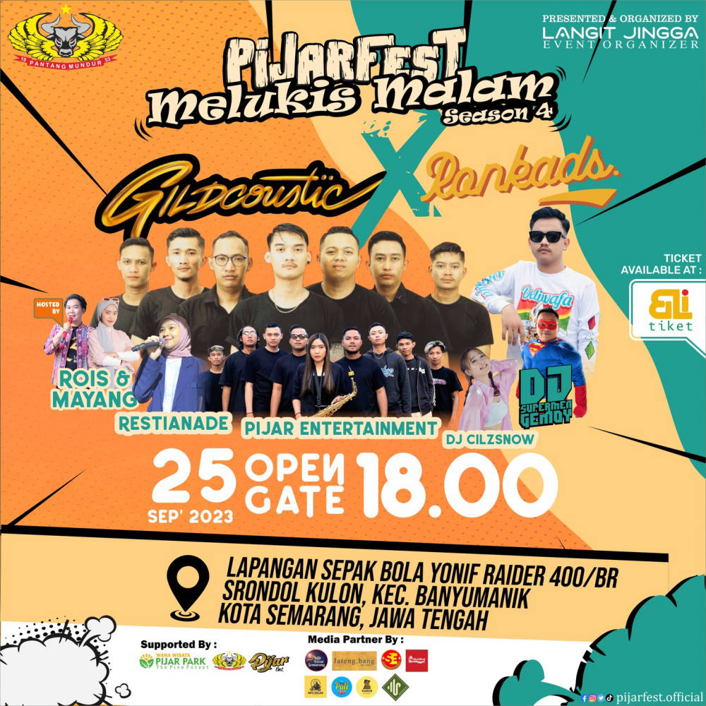 PijarFest Melukis Malam Season 4 Siap Menggebrak Semarang pada 25 September 2023