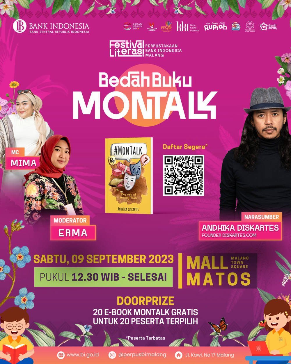 Festival Literasi “Jelajahi Dunia, Kobarkan Semangat Generasi Muda” Dalam Rangka Hari Aksara Internasional dan Hari Kunjung Perpustakaan