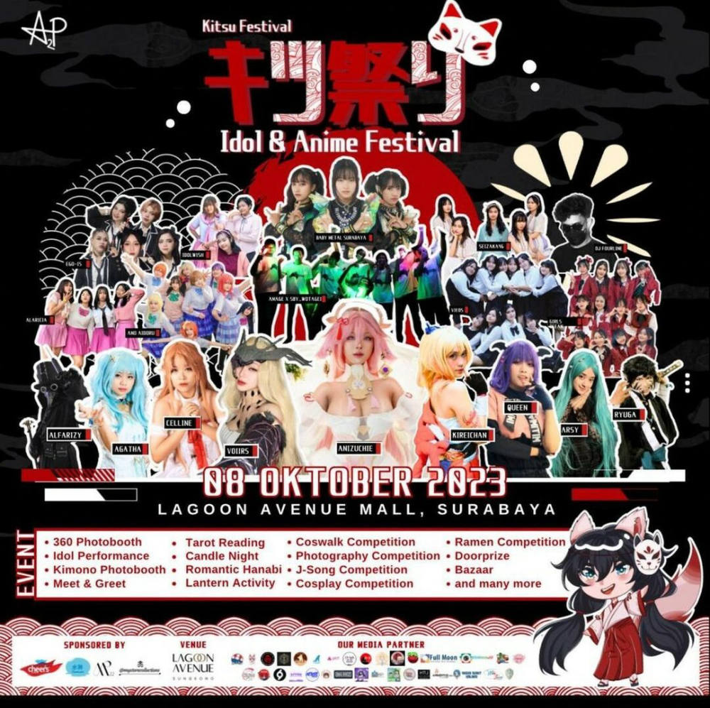 KITSU FESTIVAL 2023: Merayakan Seni, Budaya, dan Hiburan di Surabaya