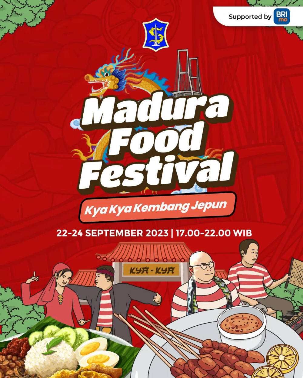 Madura Food Festival: Merayakan Budaya Madura dan Tionghoa di Kya Kya Surabaya