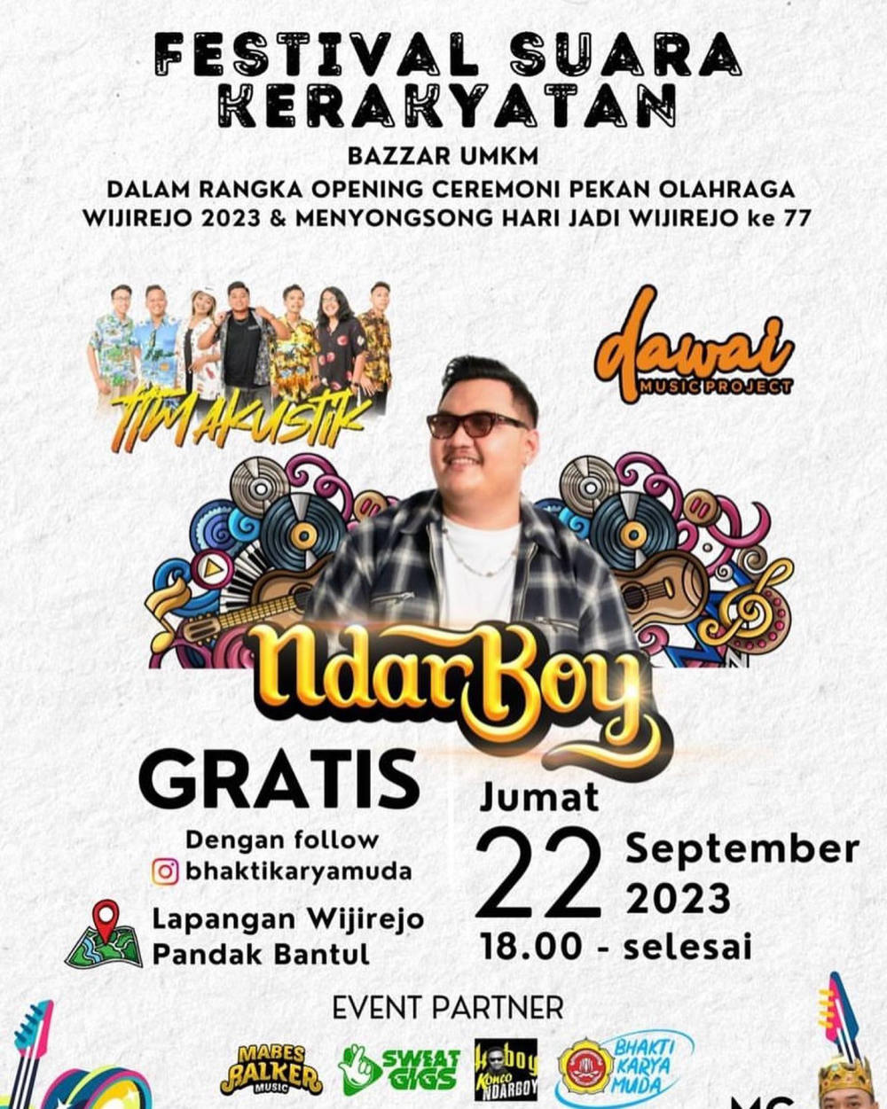 Bazzar UMKM Meriahkan Opening Pekan Olahraga Wijirejo 2023 dan Hari Jadi ke-77 Wijirejo