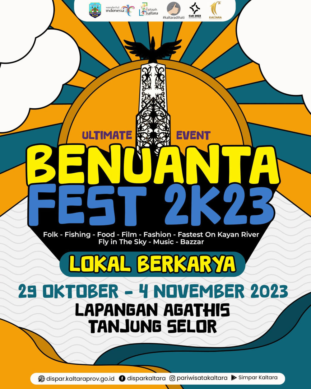 Benuanta Fest 2K23: Meriahkan HUT Kalimantan Utara ke-11 dengan 7FM