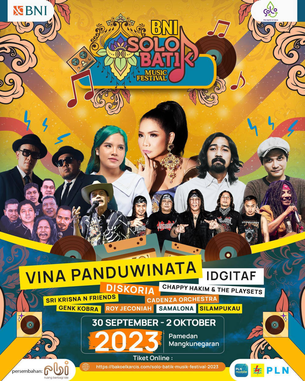 Solo Batik Music Festival 2023: Merayakan Hari Batik Nasional dengan Musik dan Kuliner