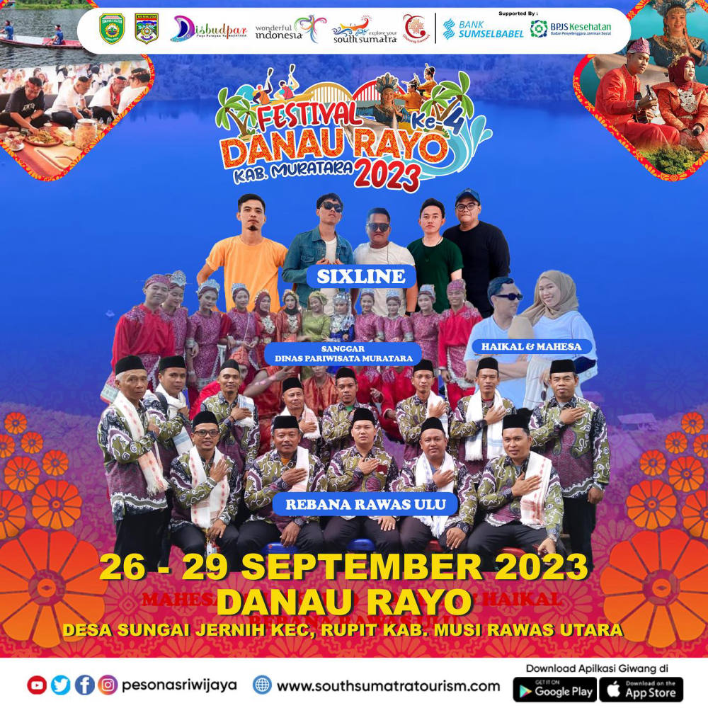 Festival Danau Rayo ke-4 Kembali Meriahkan Kabupaten Muratara