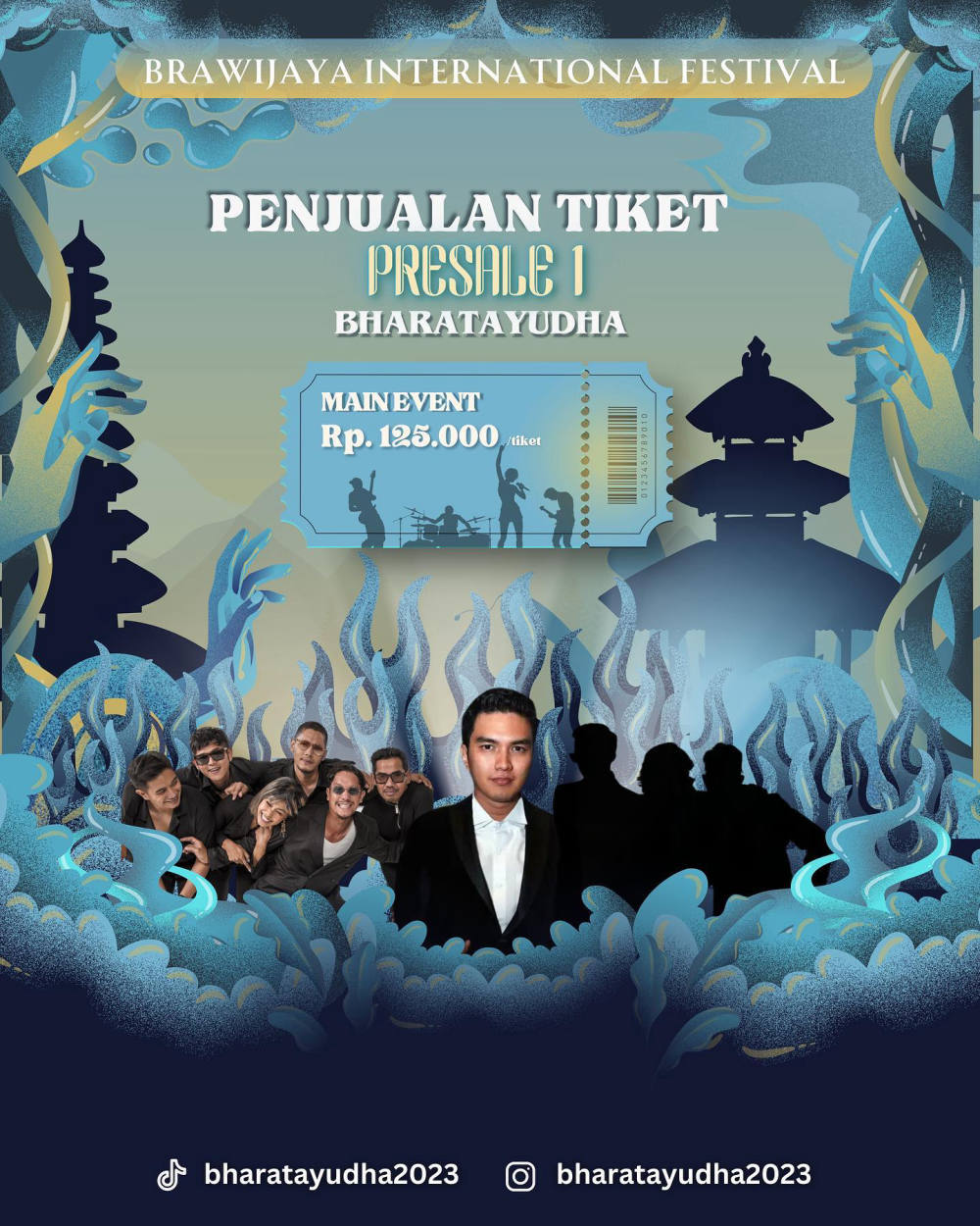 Main Event Bharatayudha 2023: Festival Musik Malang