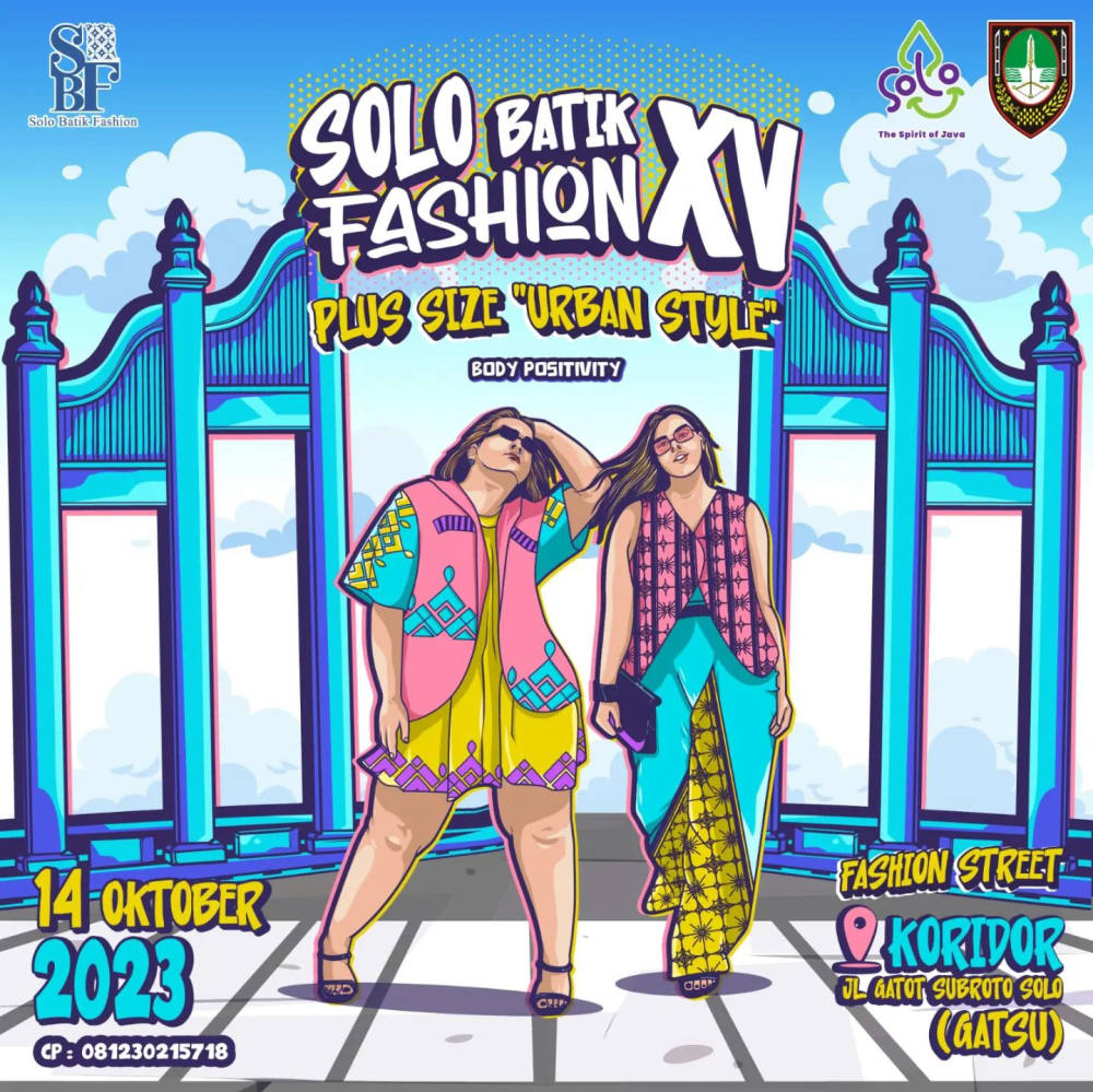 Reschedule SOLO BATIK FASHION XV PLUS SIZE “URBAN STYLE”