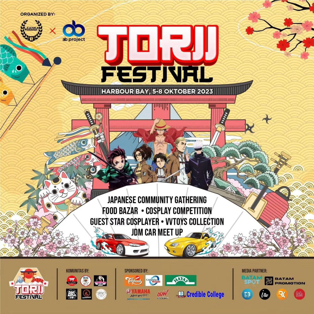 Kemeriahan Torii Festival di Batam Menyambut Penggemar Budaya Jepang dan Kuliner