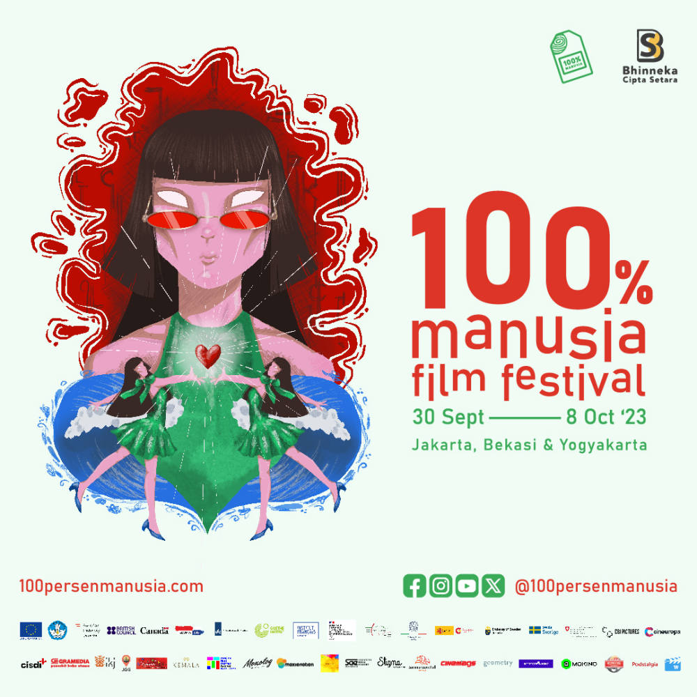 100% Manusia Film Festival 2023 Kembali Hadir, Ajak Penonton Sambut Perubahan