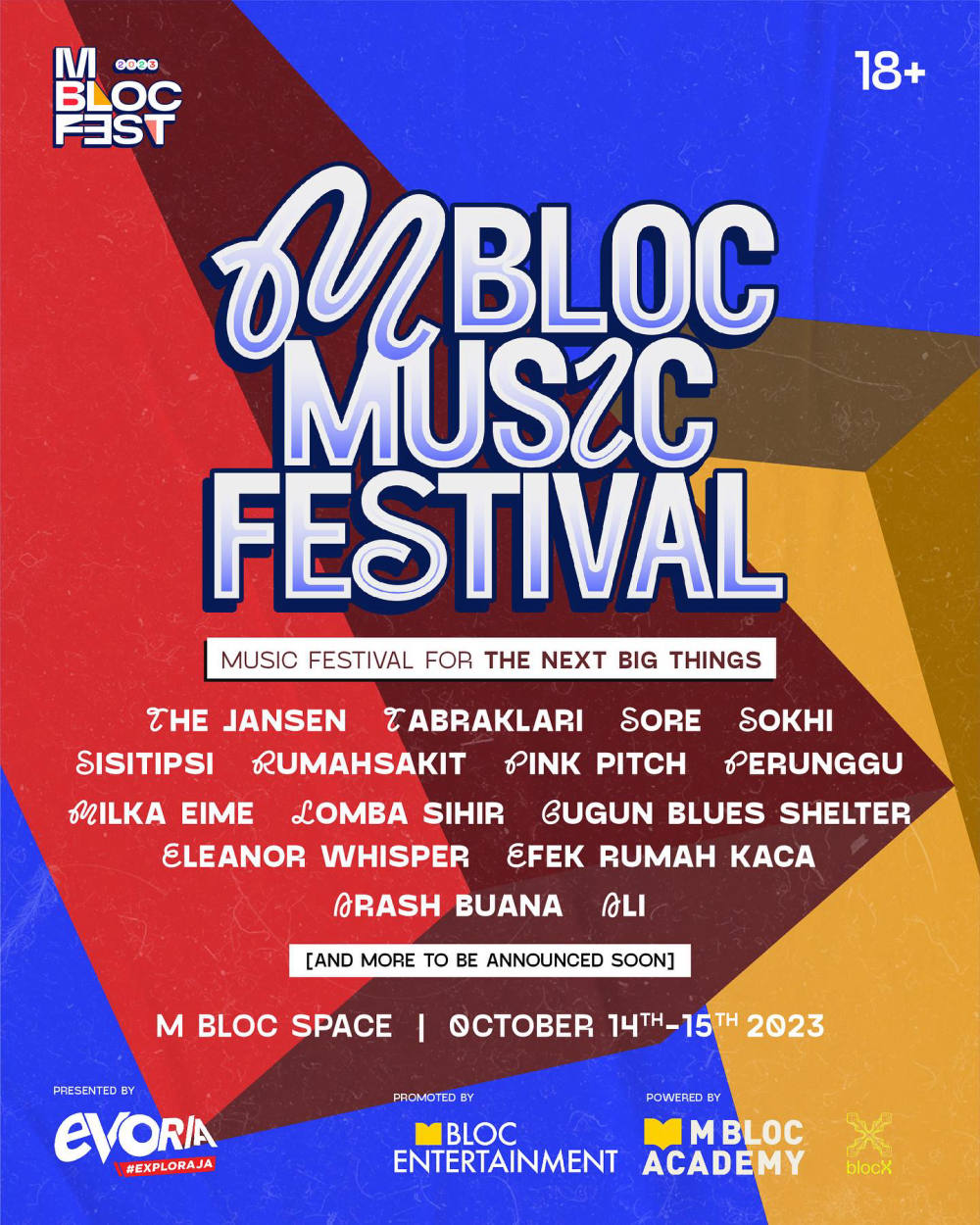 M Bloc Music Fest 2023: Merayakan Keajaiban Musik Multi Genre di M Bloc Space