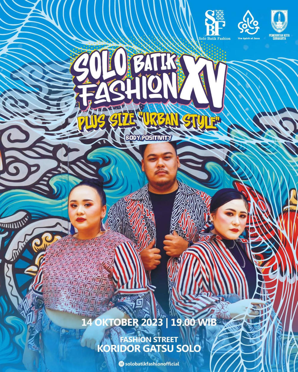 Tinggal Menghitung Hari, Fashion Show Solo Batik XV Plus Size “Urban Style” 2023 di Koridor Gatsu