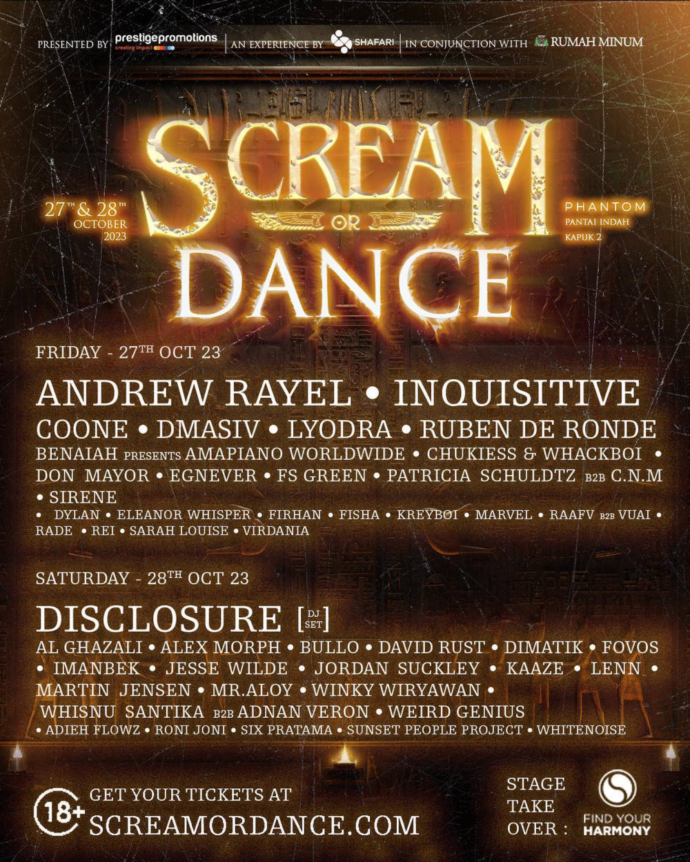 Scream or Dance 2023: Festival Musik Tematis Paling Hangat di Indonesia