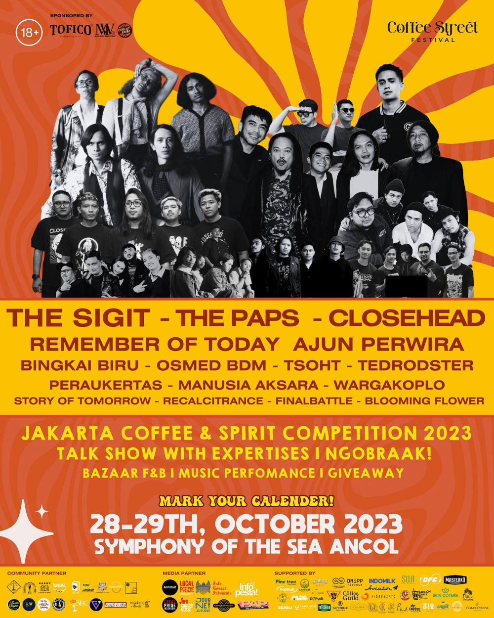 Coffee Street & Music Festival: Merayakan Kopi dan Musik di Symphony of the Sea, Ancol