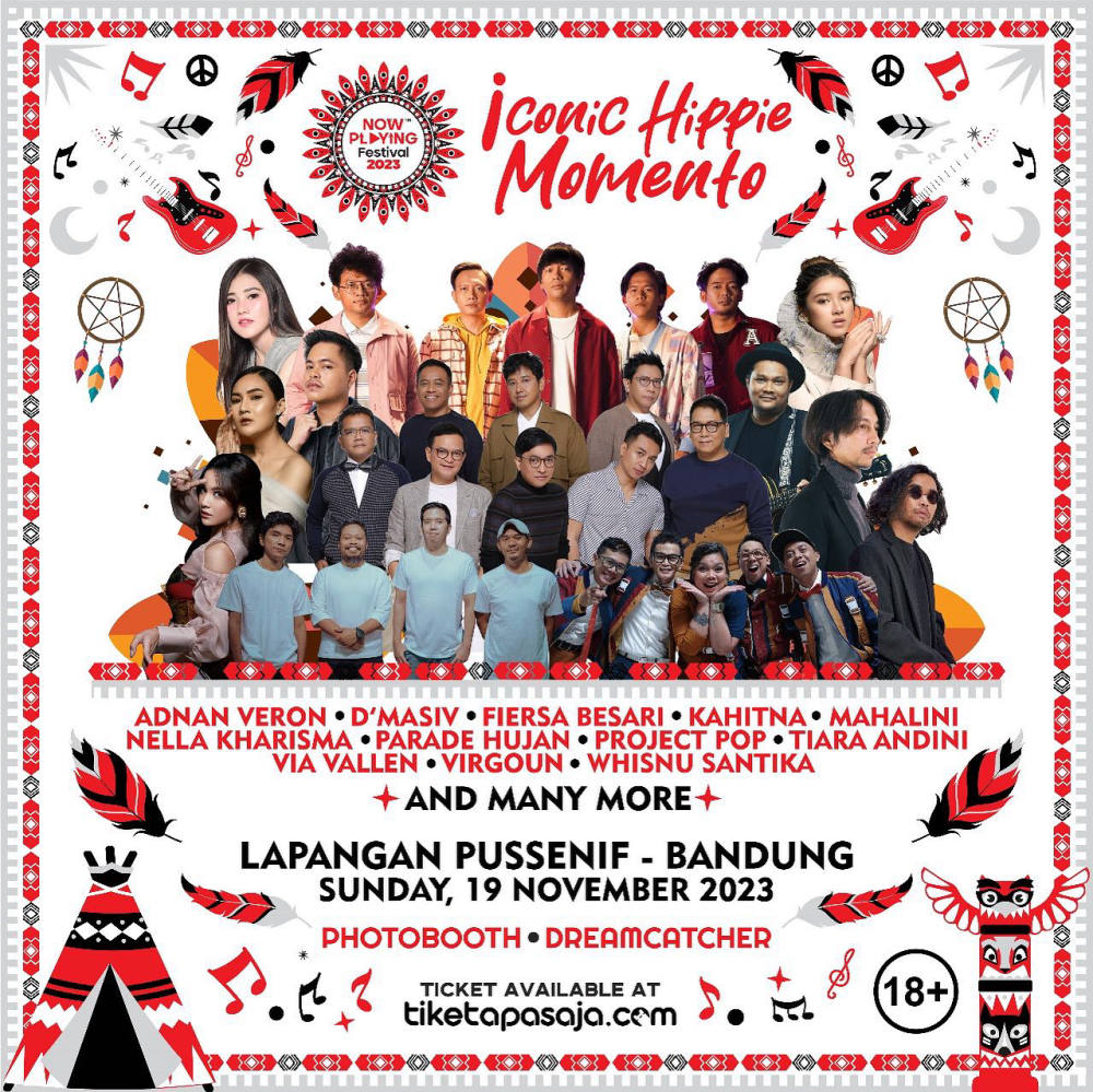 Now Playing Festival – Momen Ikonik ala Hippie di Bandung