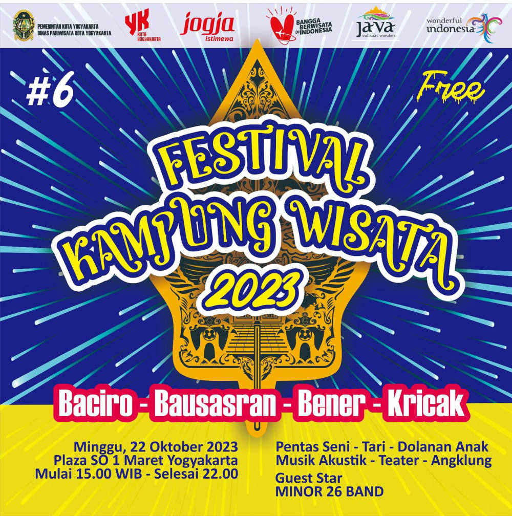 Festival Kampung Wisata #6: Merayakan Budaya dan Kesenian di Yogyakarta