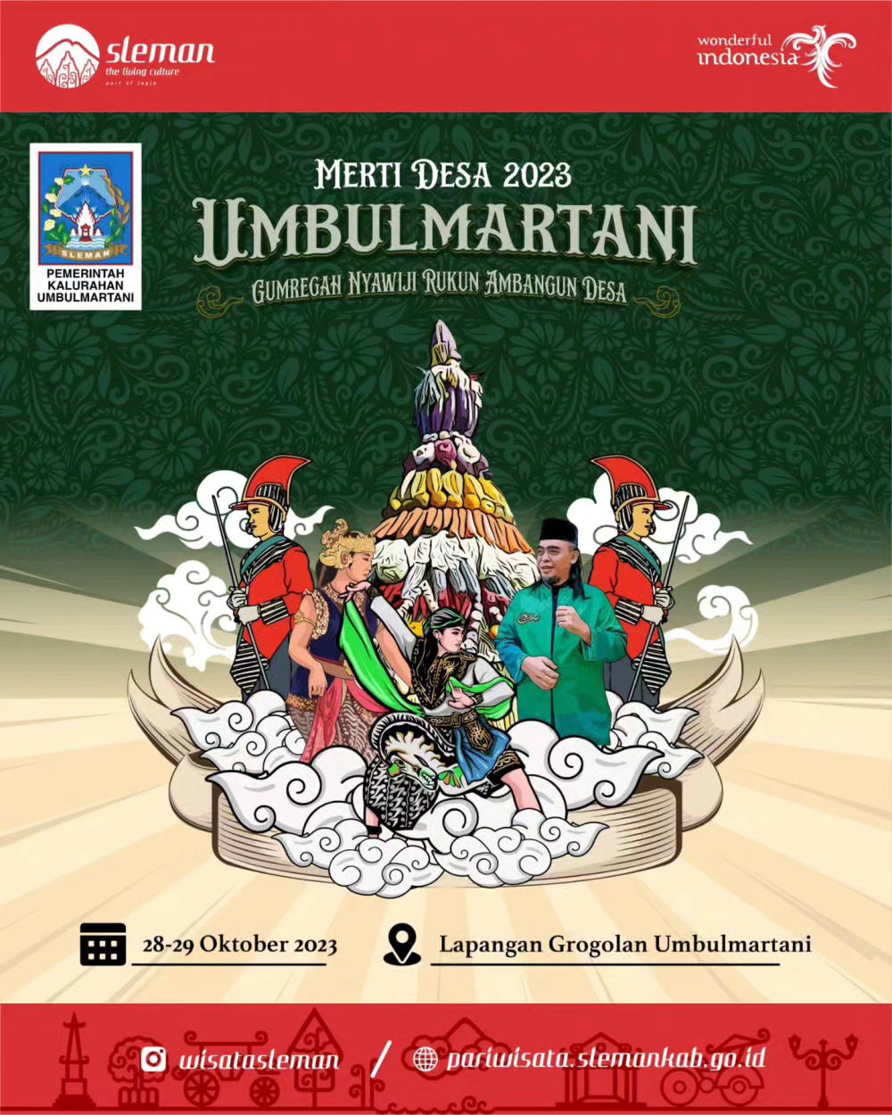 Merti Desa Umbulmartani 2023: Memperingati 75 Tahun Kalurahan Umbulmartani dengan Semangat Gumregah