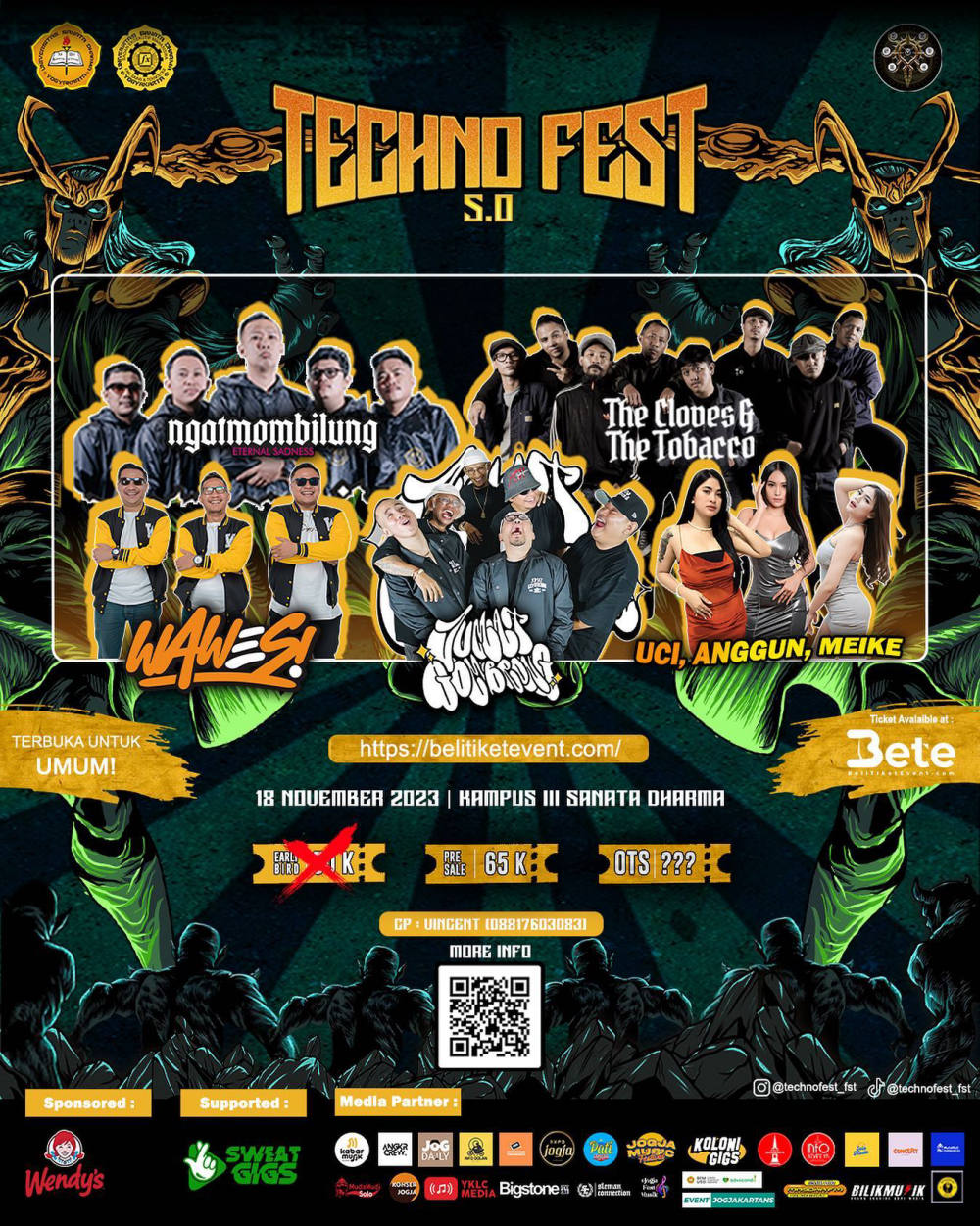 TECHNO FEST 5.0: Memberikan Malam yang Tak Terlupakan di Dunia Musik