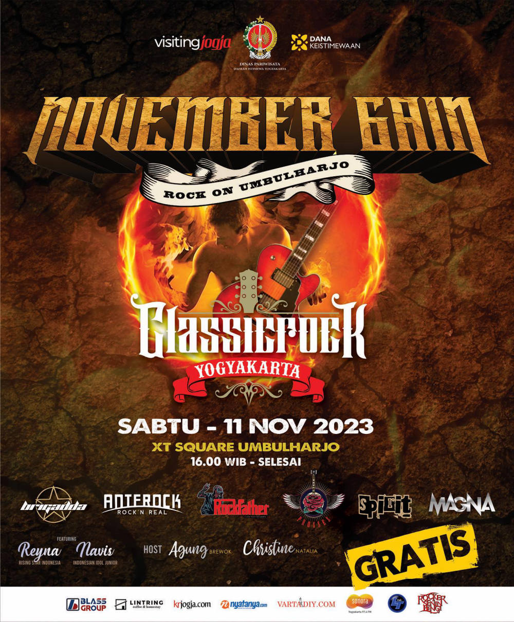 “November Gain, Rock On Umbulharjo” Siap Menggebrak Kota Yogyakarta