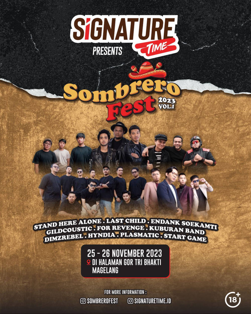 SOMBRERO FEST 2023 vol. 1 Segera Digelar di Gor Tri Bhakti Magelang