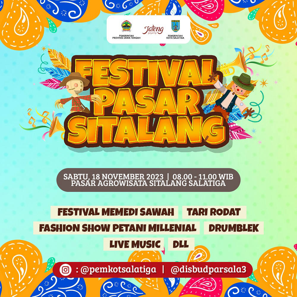 Festival Pasar Sitalang: Memperingati Potensi Pertanian dan Pariwisata di Salatiga