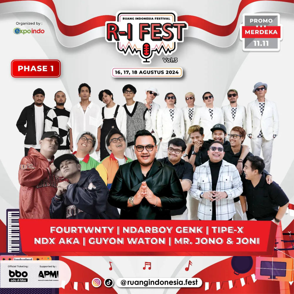 Festival Ruang Indonesia (RI Fest) 2024 – Rayakan Kemerdekaan dengan Semarak Budaya dan Musik