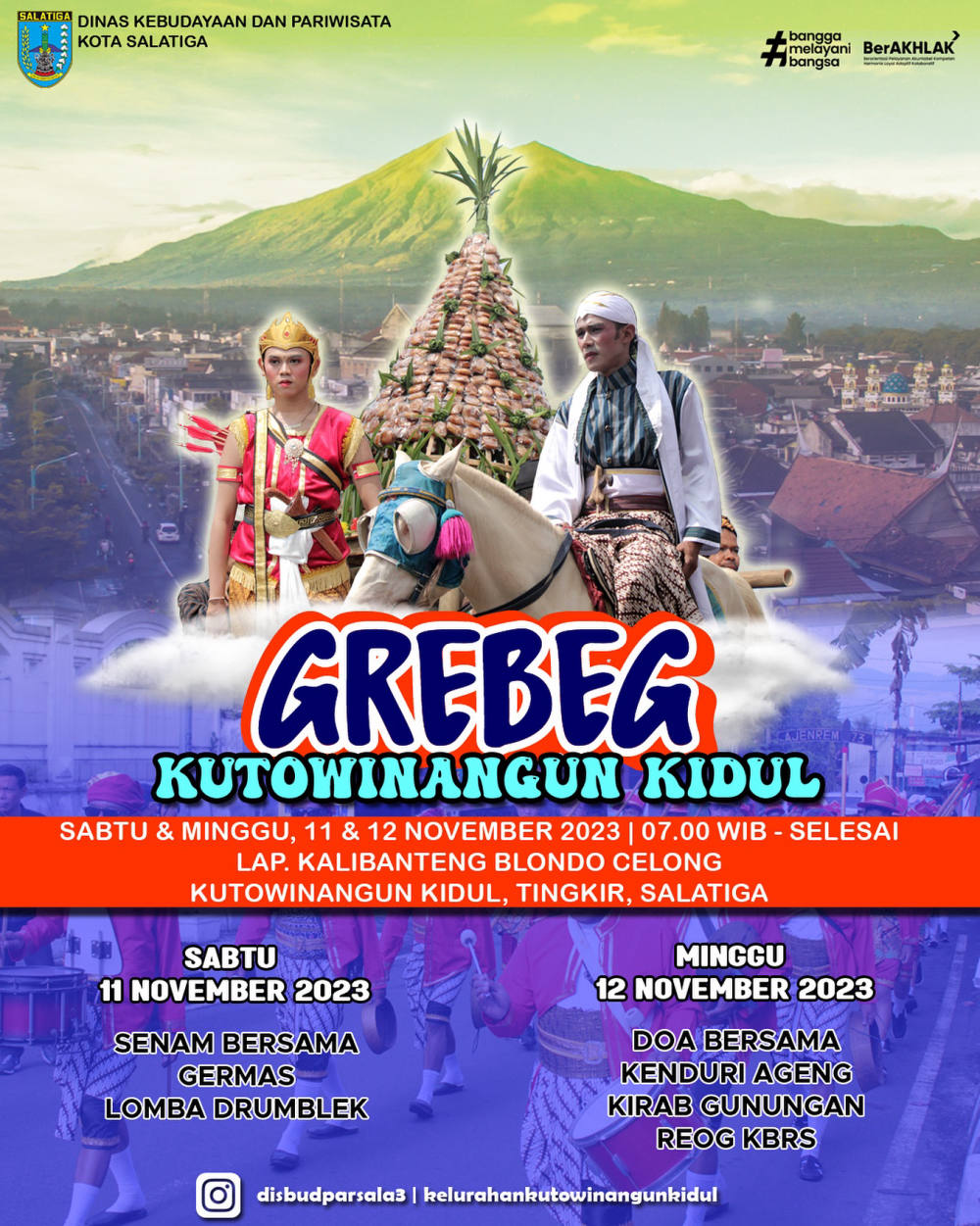 Grebeg Kutowinangun Kidul 2023: Meriahkan Hari Pahlawan dengan Festival Budaya