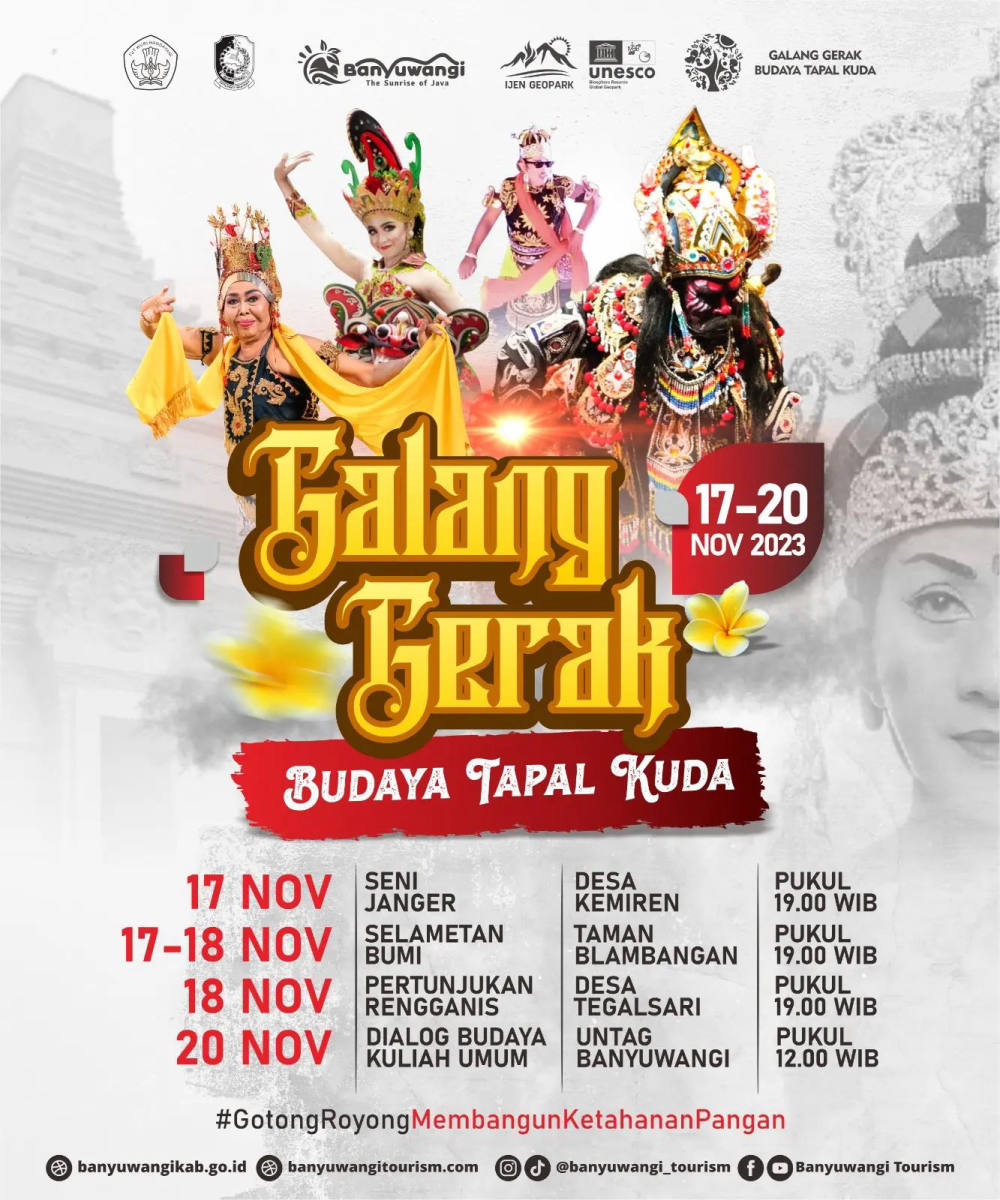Galang Gerak Budaya Tapal Kuda: Ajang Melestarikan Budaya Lokal