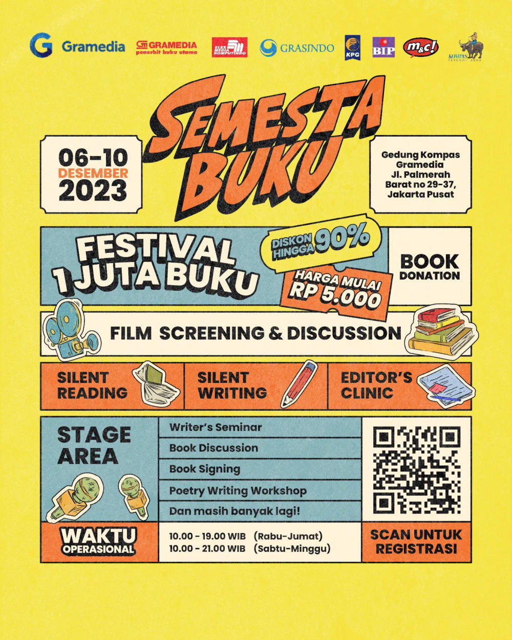 Bersukaria Bersama Semesta Buku