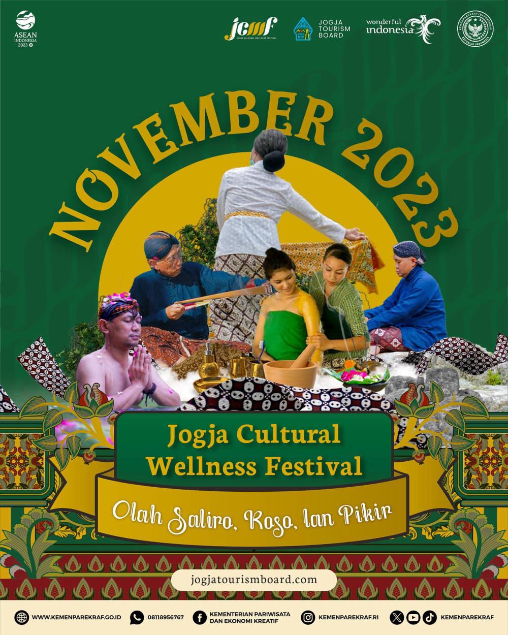Jogja Cultural Wellness Festival 2023, Perpaduan Harmonis antara Wellness dan Kebudayaan