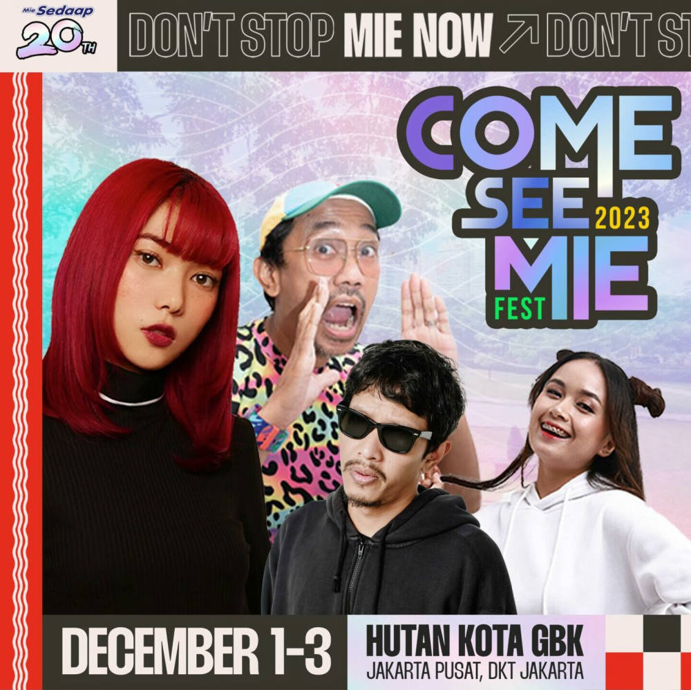 Come See Mie Fest 2023 di Hutan Kota GBK Jakarta