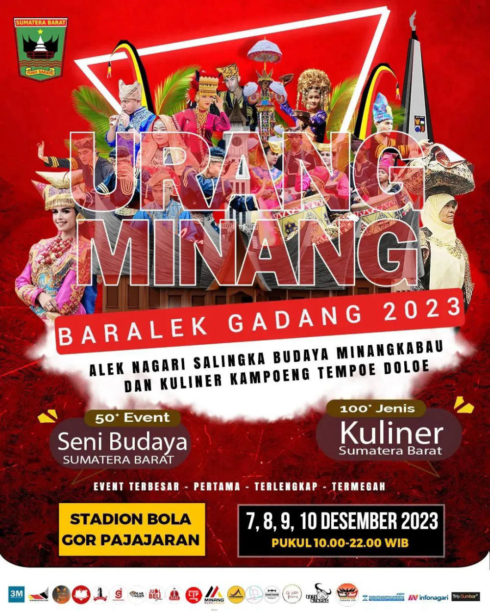 Alek Nagari Salinangka Budaya Minangkabau dan Kuliner Kampoeng Tempo Doeloe: Perayaan Budaya di Kota Bogor