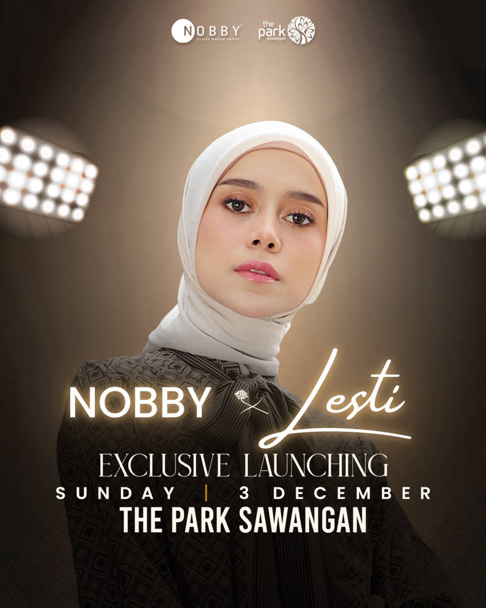 Lesti dan Nobby Mempersembahkan: Peluncuran Eksklusif Koleksi Djoura di The Park Sawangan, 1-3 Desember 2023