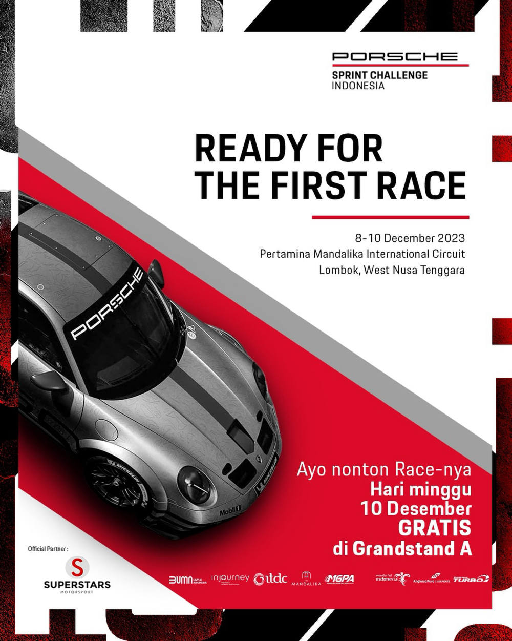 Porsche Sprint Challenge Indonesia 2023 di Mandalika: Ajang Balap Memukau untuk Penggemar Otomotif