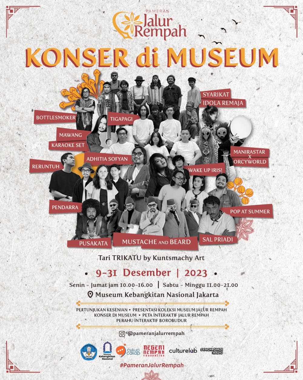 Pameran Jalur Rempah di Museum Kebangkitan Nasional, Jakarta