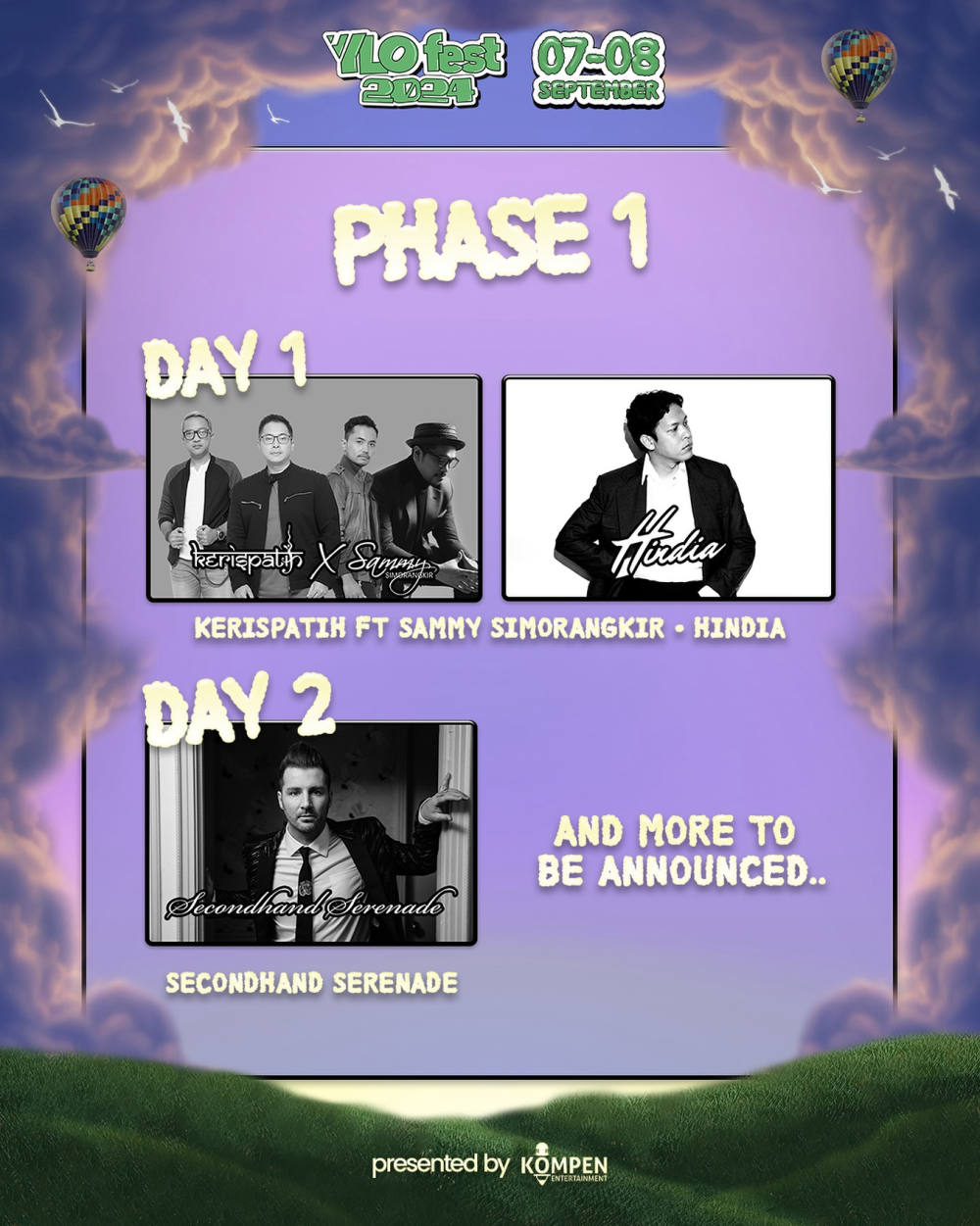 Secondhand Serenade Dikabarkan akan Hadir di Pekanbaru – YLO Festival 2024