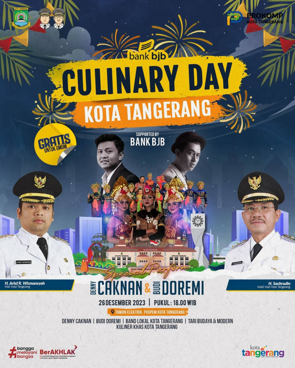 Culinary Day Kota Tangerang 2023: Pesta Rasa dan Hiburan yang Memukau