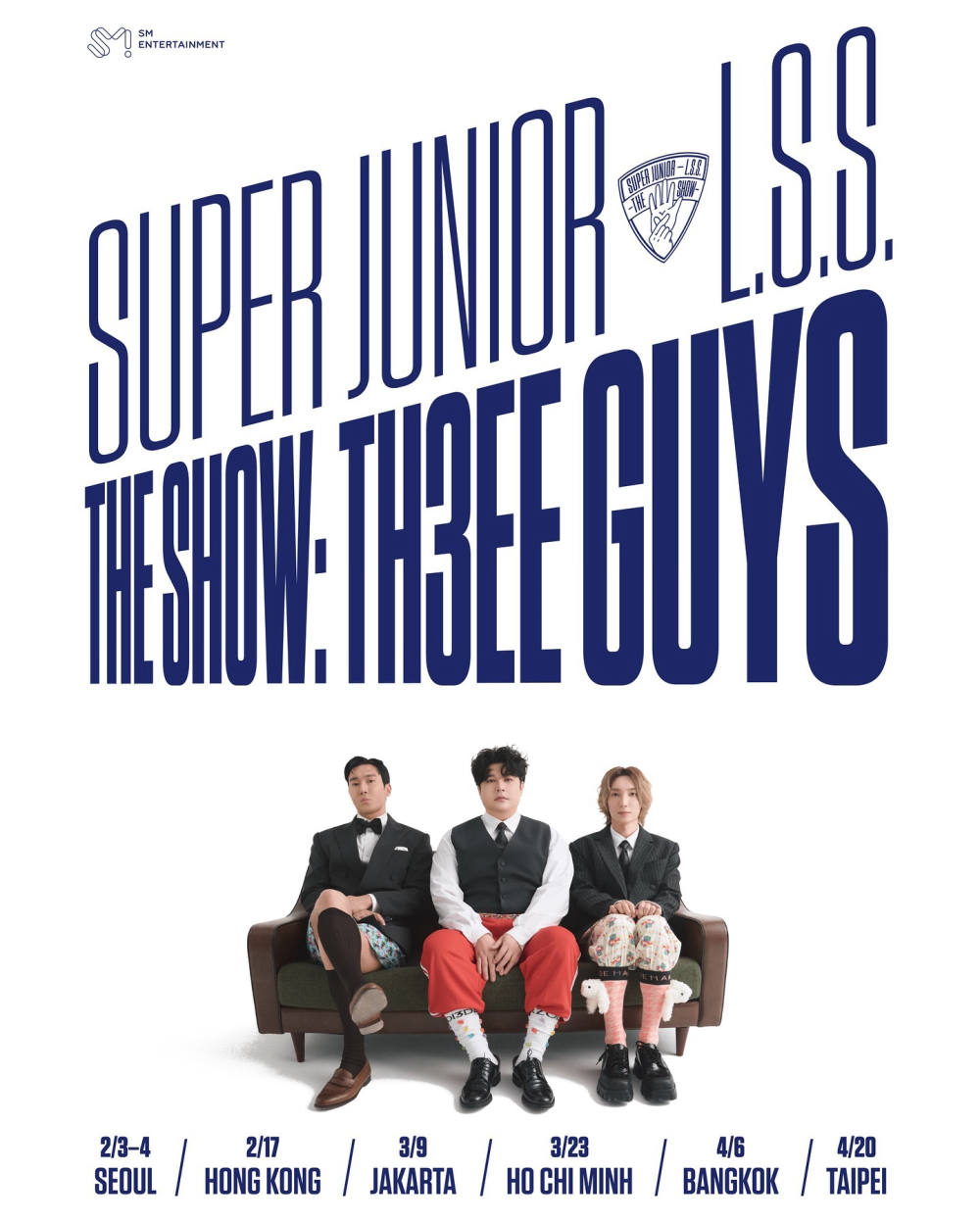 Super Junior-L.S.S Segera Hentak Jakarta dengan ‘The Show: Th3ee Guys’