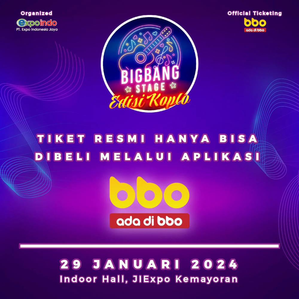 “Big Bang Stage Edisi Koplo”: Pesta Musik di JIExpo Kemayoran