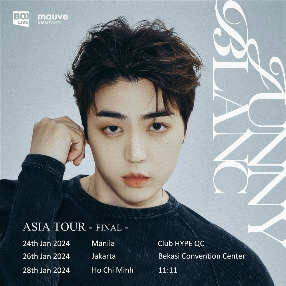 JUNNY Siap Meriahkan Bekasi dengan Konser “BLANC” pada 26 Januari 2024