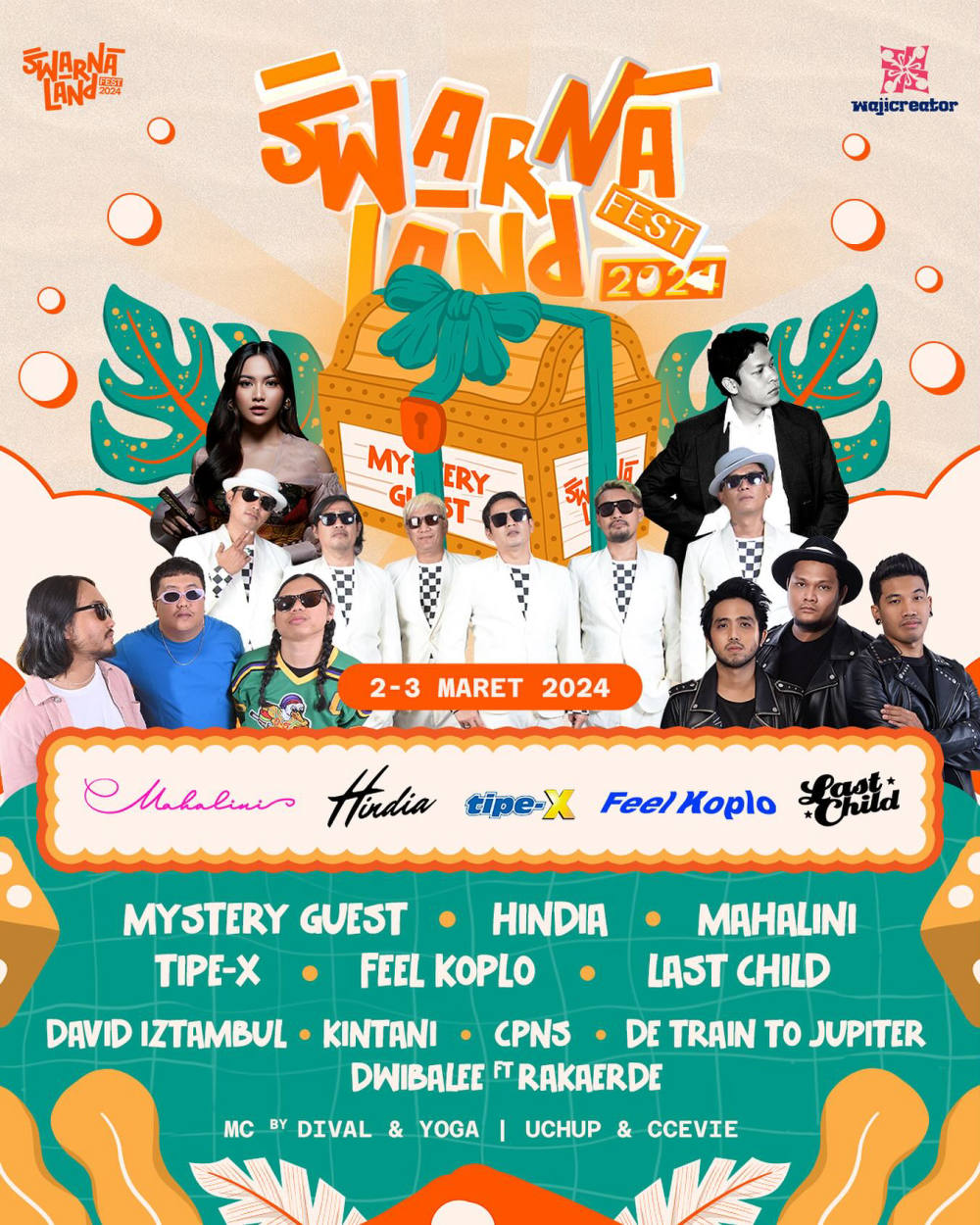 Padang Akan Bergejolak: SWARNALANDFEST 2024, Pertemuan Swarna People dan Deretan Artis Top!