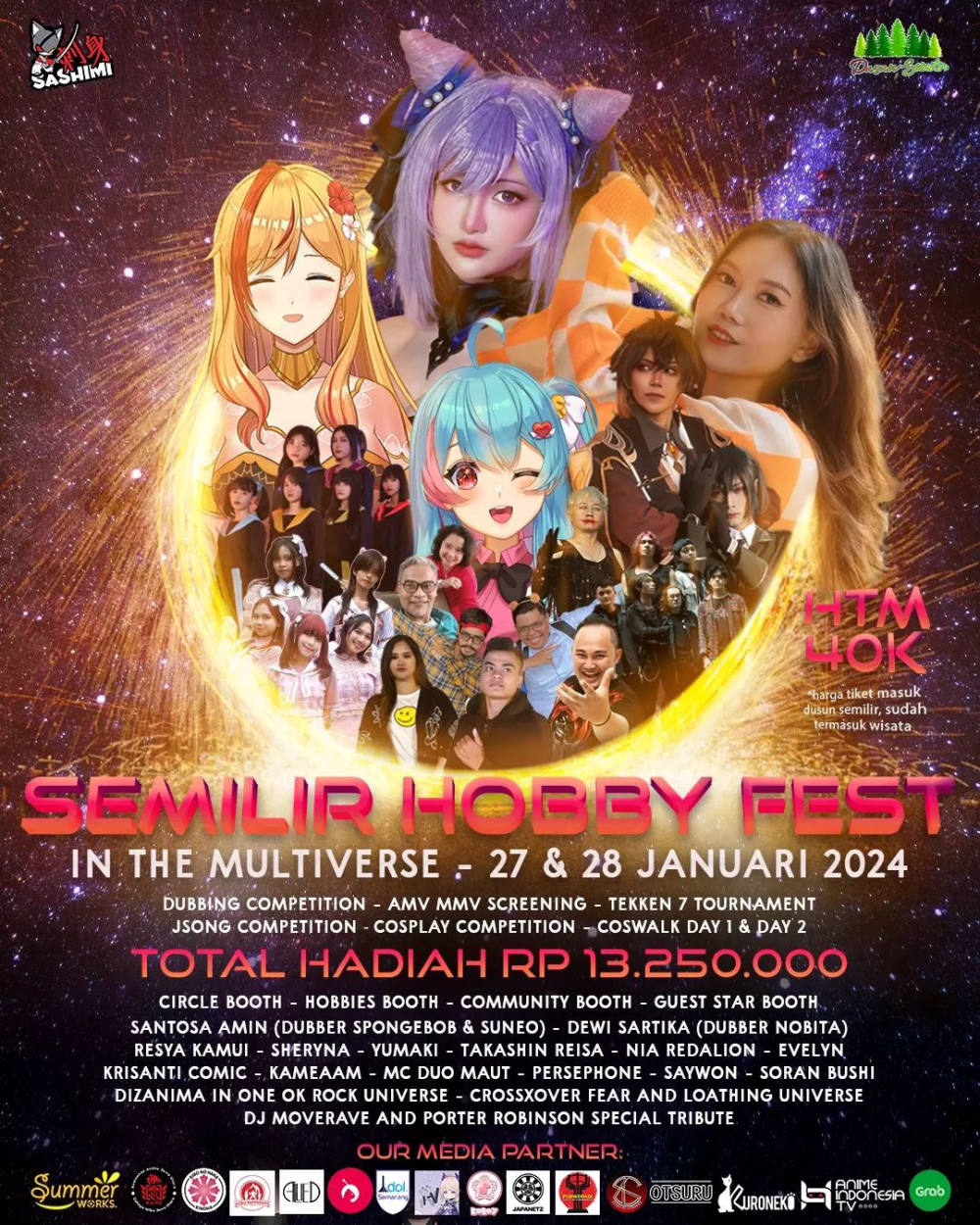 Semilir Hobby Fest 2024: Ajang Multiverse bagi Pecinta Pop Culture